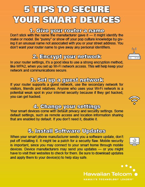 Tips to Secure Your Smart Home Devices